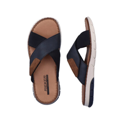 Мъжки анатомични чехли Rieker 25283-14 сини