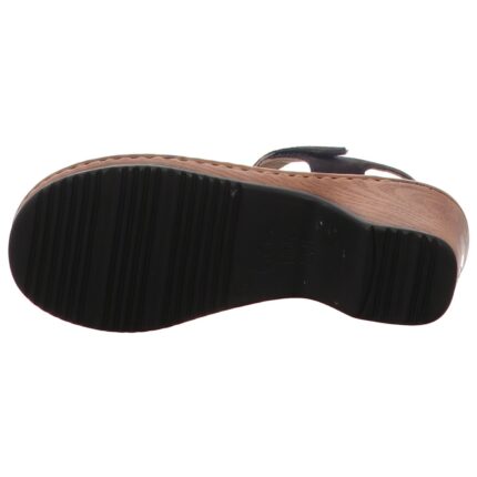 Дамски сандали Ara естествен велур сини