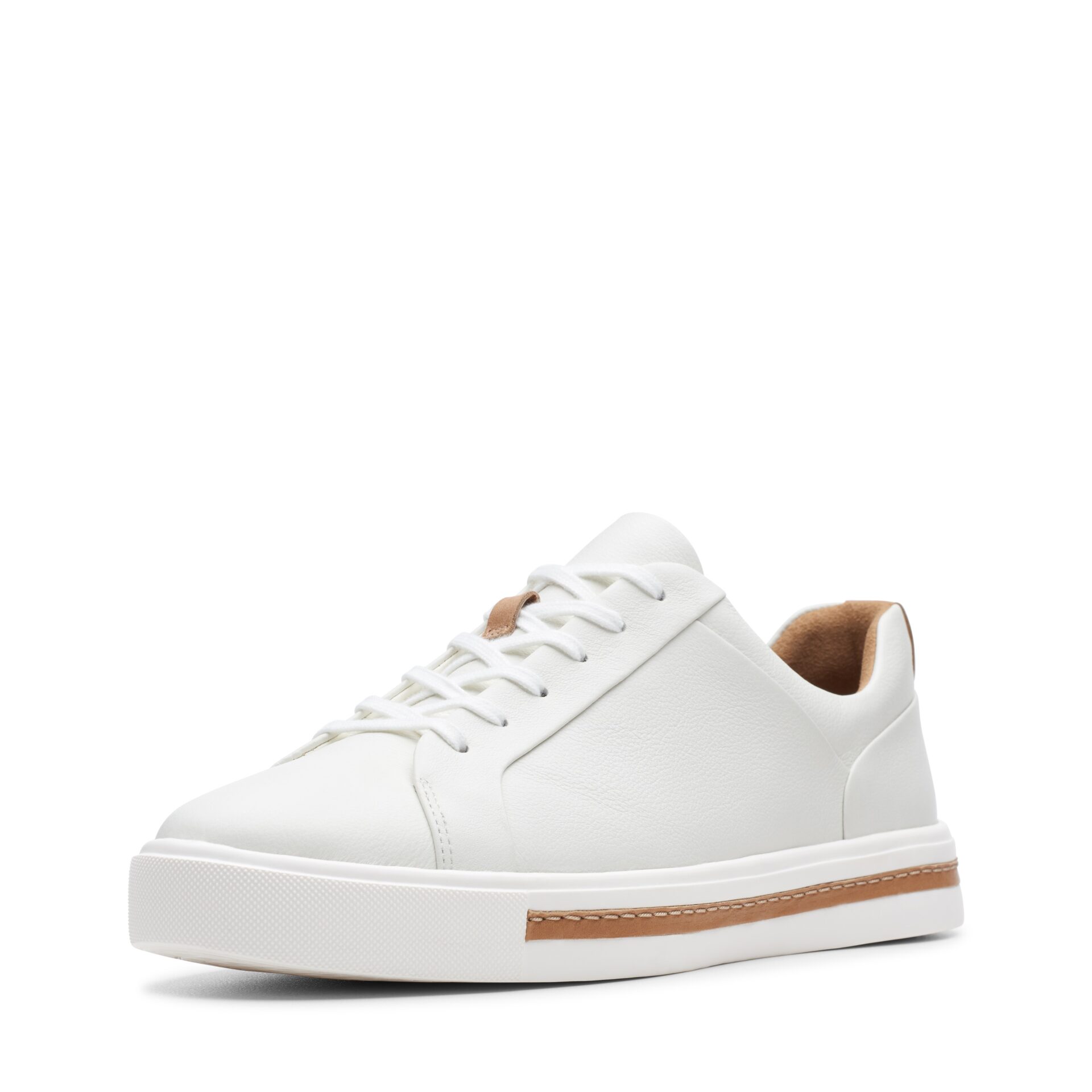 Дамски спортни обувки Clarks Un Maui Lace бели