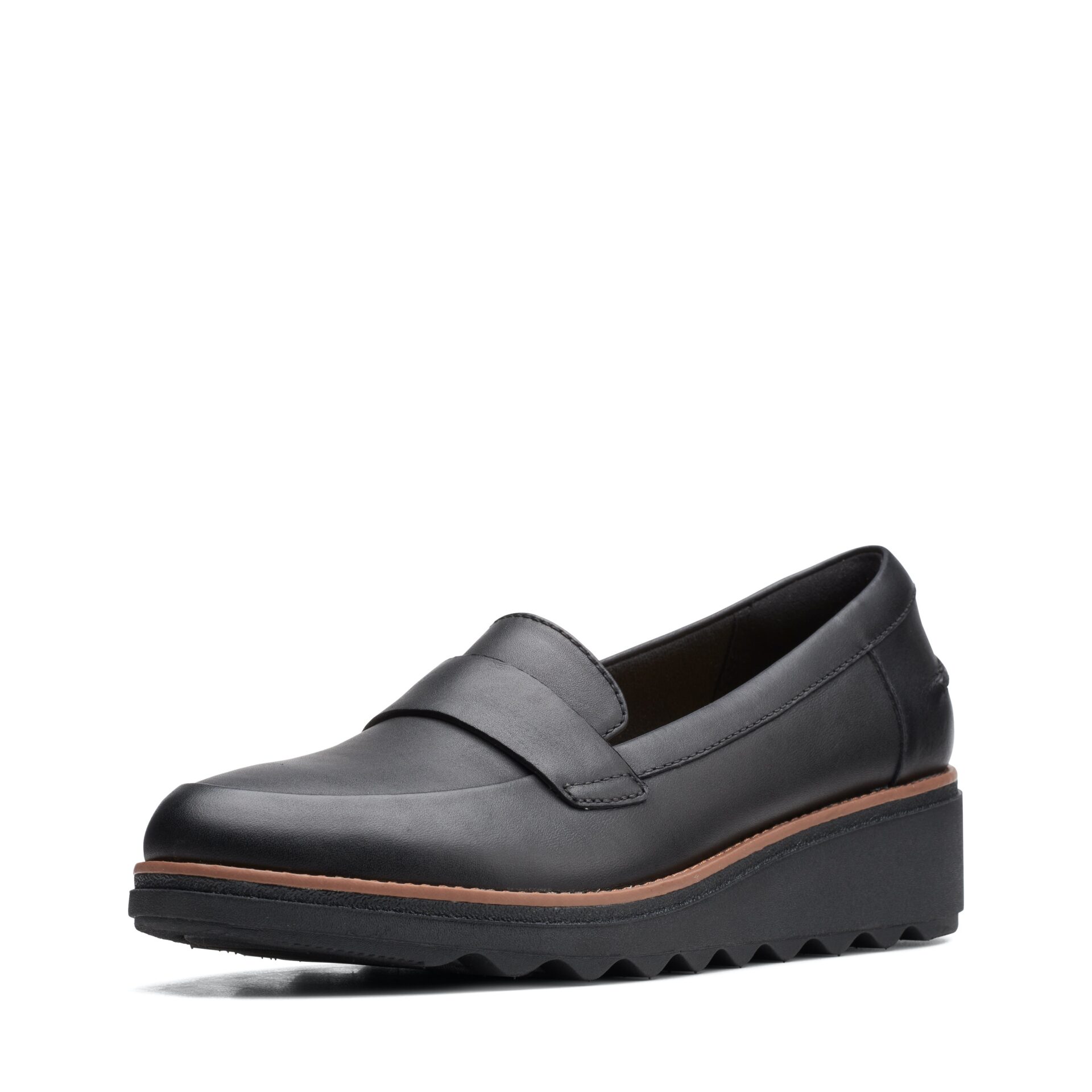 Дамски обувки Clarks Sharon Gracie естестена кожа черни