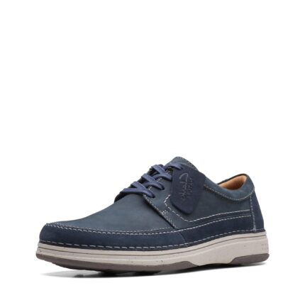 Мъжки спортни обувки Clarks Nature 5 Lo  естествен  набук сини
