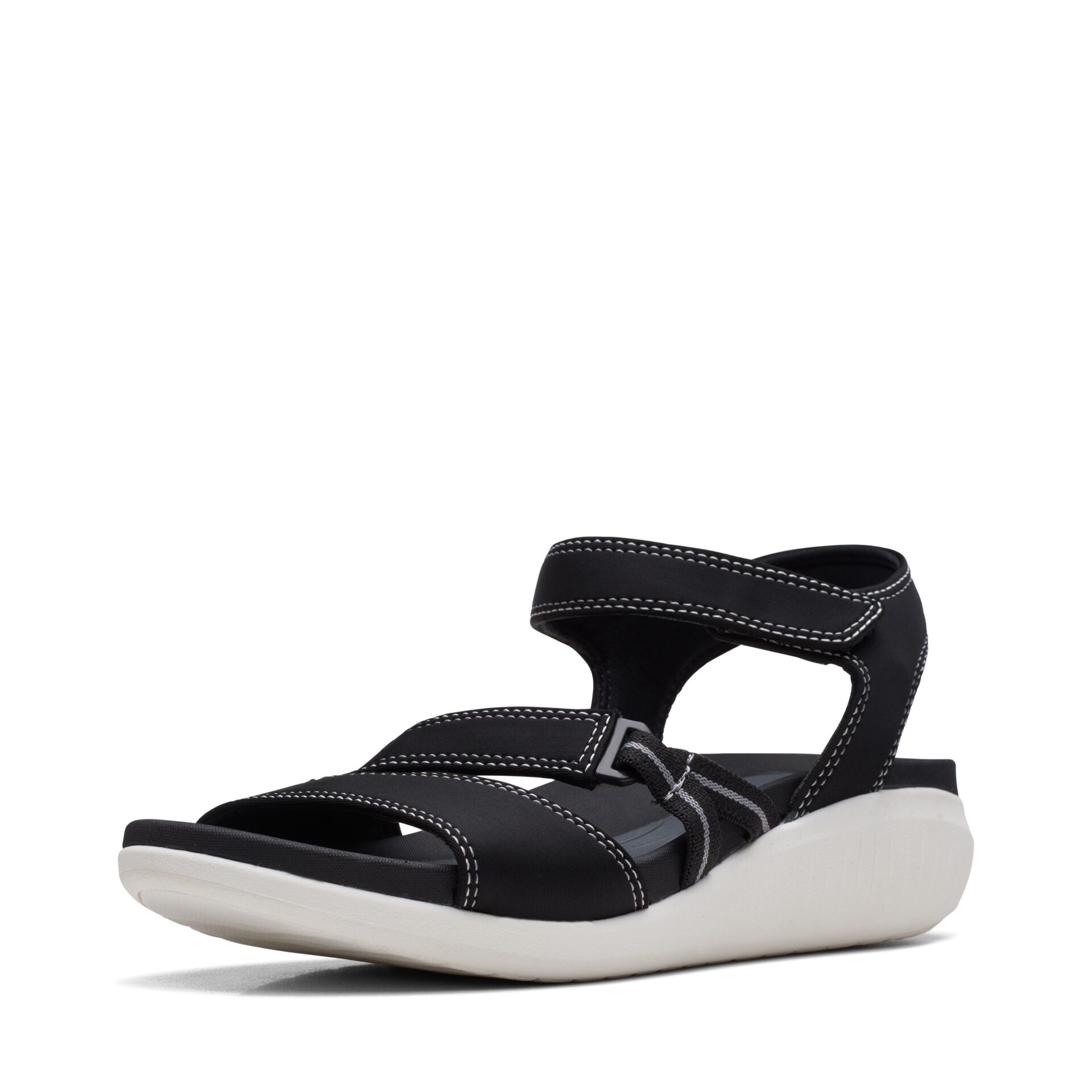 Дамски сандали Clarks Glide Hi Shore черни