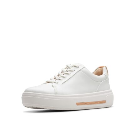 Дамски спортни обувки Clarks Hollyhock Walk бели