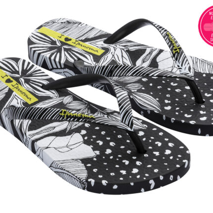 Дамски анатомични джапанки Ipanema черни
