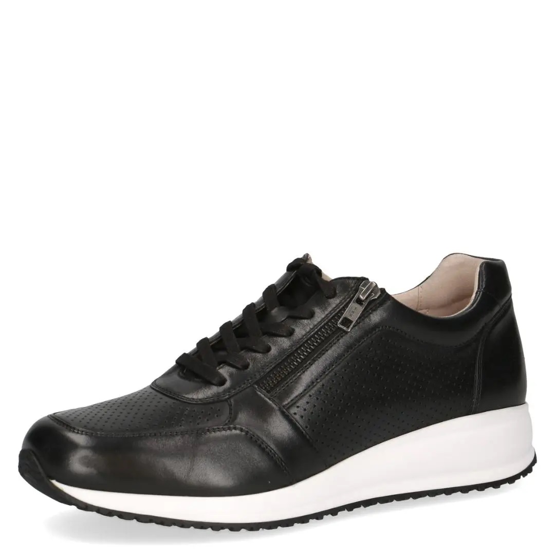 Мъжки спортни обувки Caprice естествена кожа черни