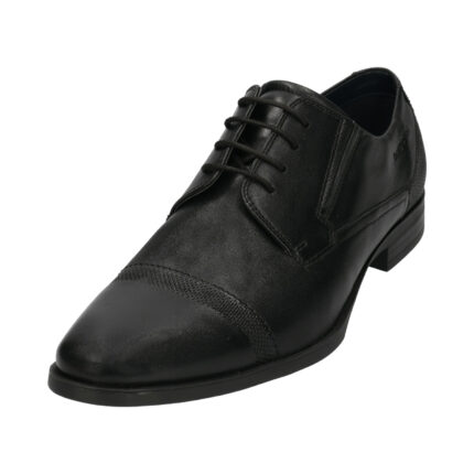 Мъжки елегантни обувки Bugatti Zenobio черни