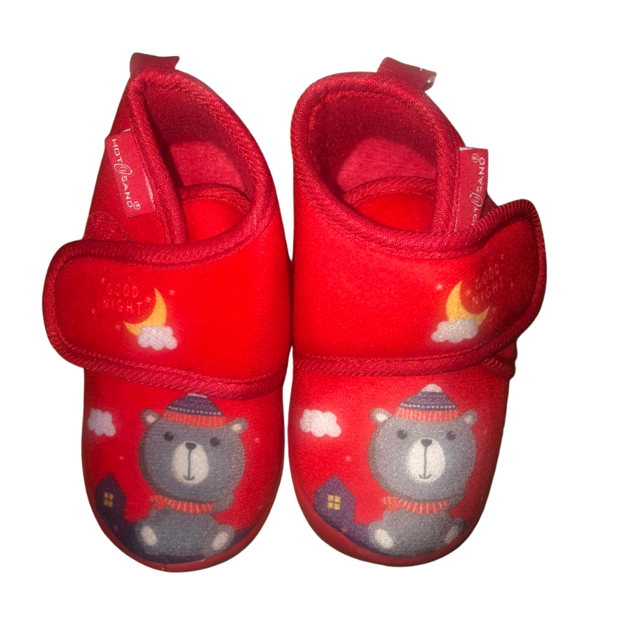 Детски пантофки Hot Sand червени 