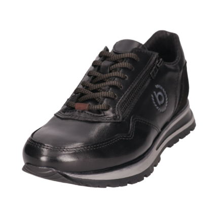 Мъжки обувки Bugatti естествена кожа черни