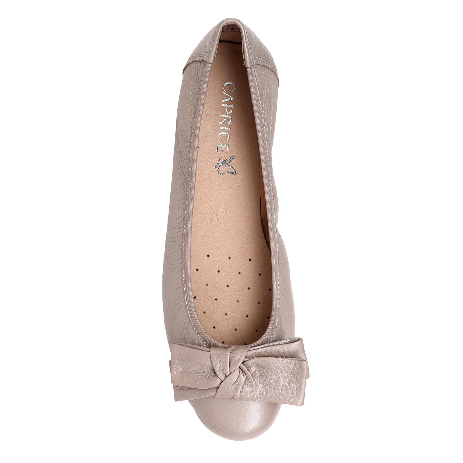 Дамски обувки Caprice еленска кожа бежови