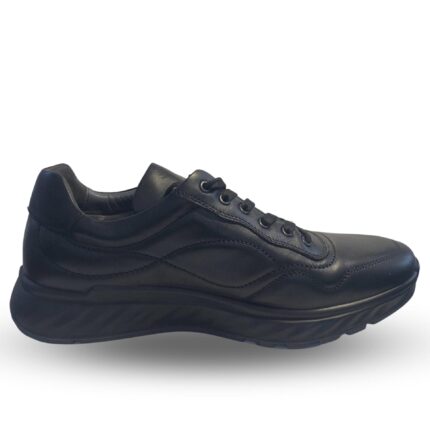 Мъжки спортни обувки Soho Mayfair естествена кожа черни