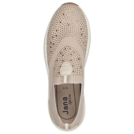 Дамски спортни обувки Jana Soft Line бежови