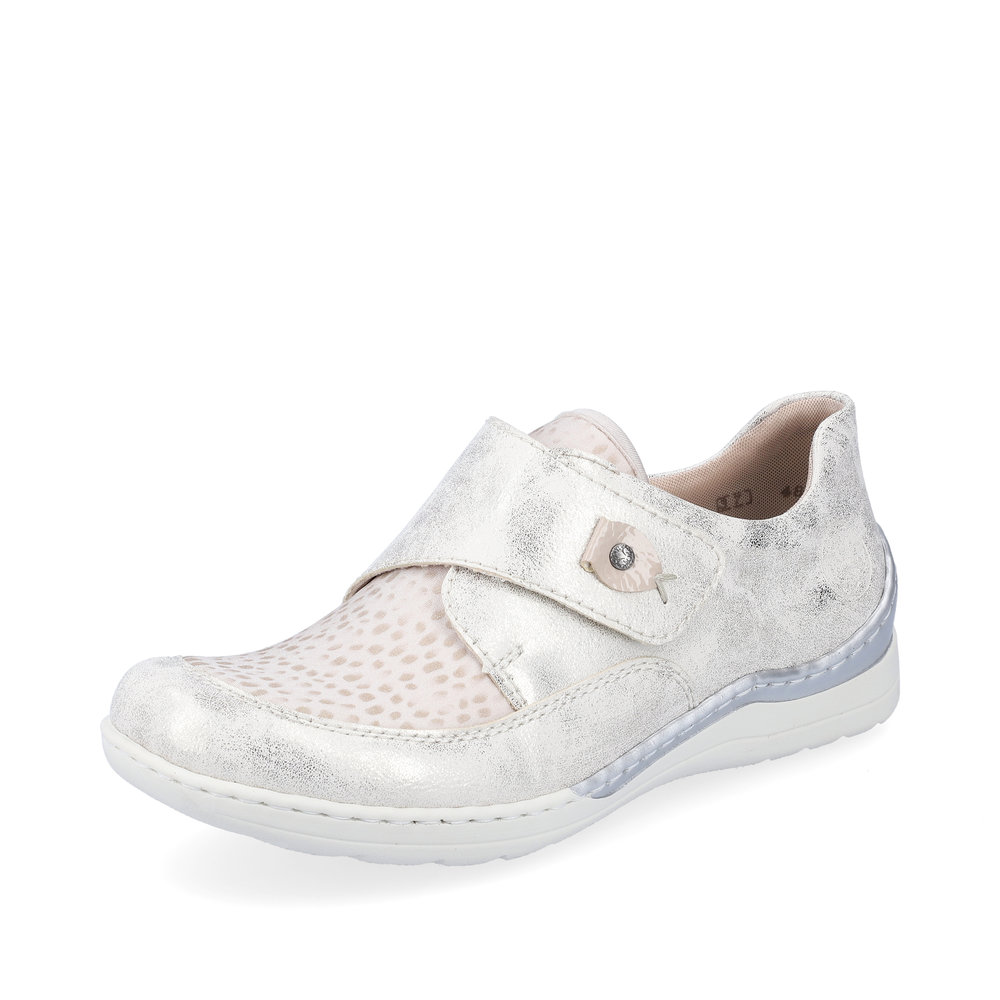 Дамски обувки  Rieker ANTISTRESS 48951-90 сребърни