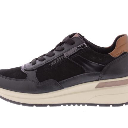 Дамски обувки Ara естествена кожа ширина H черни