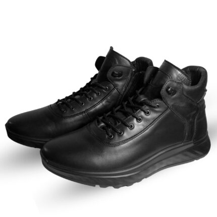 Мъжки боти Soho Mayfair естествена кожа черни