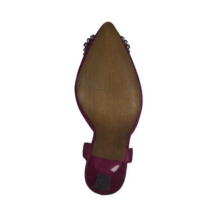 Дамски елегантни обувки на висок ток Marco Tozzi циклама