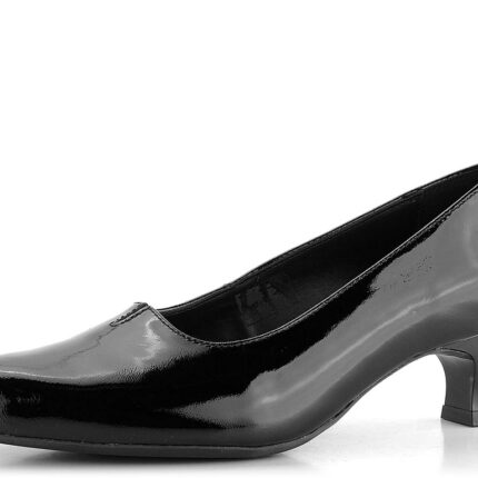 Дамск обувки на нисък ток Ara естествена кожа черни