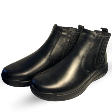 Мъжки боти Soho Mayfair естествена кожа черни