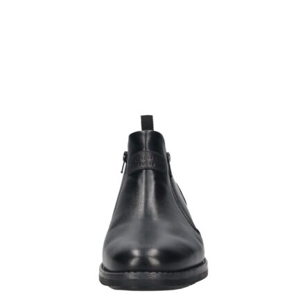 Мъжки боти от естествена кожа Bugatti черни