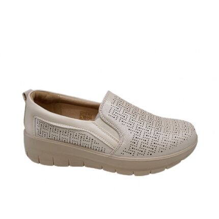 Дамски обувки без връзки  XCESS 6036-3 бежови