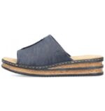 Дамски чехли RIEKER ANTISTRESS 62905-14 сини