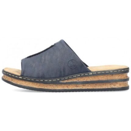 Дамски чехли RIEKER ANTISTRESS 62905-14 сини