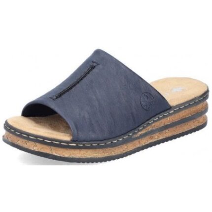 Дамски чехли RIEKER ANTISTRESS 62905-14 сини