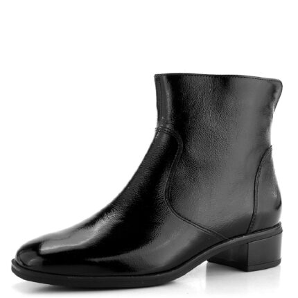 Дамски боти Ara ширина H естествена кожа черни