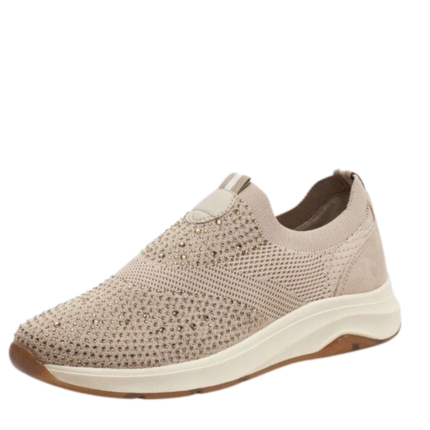 Дамски спортни обувки Jana Soft Line бежови