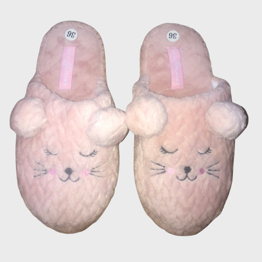 Дамски домашни чехли Hot Sand розови