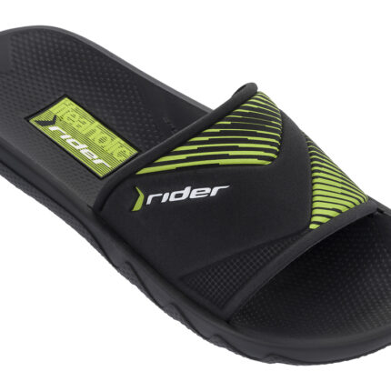 Детски чехли RIDER MONTREAL II KIDS черни/зелени