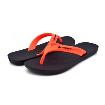 Детски джапанки RIDER STRIKE KIDS черни/оранжеви