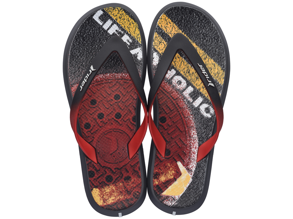 Мъжки джапанки Rider R1 ENERGY PLUS II A червени