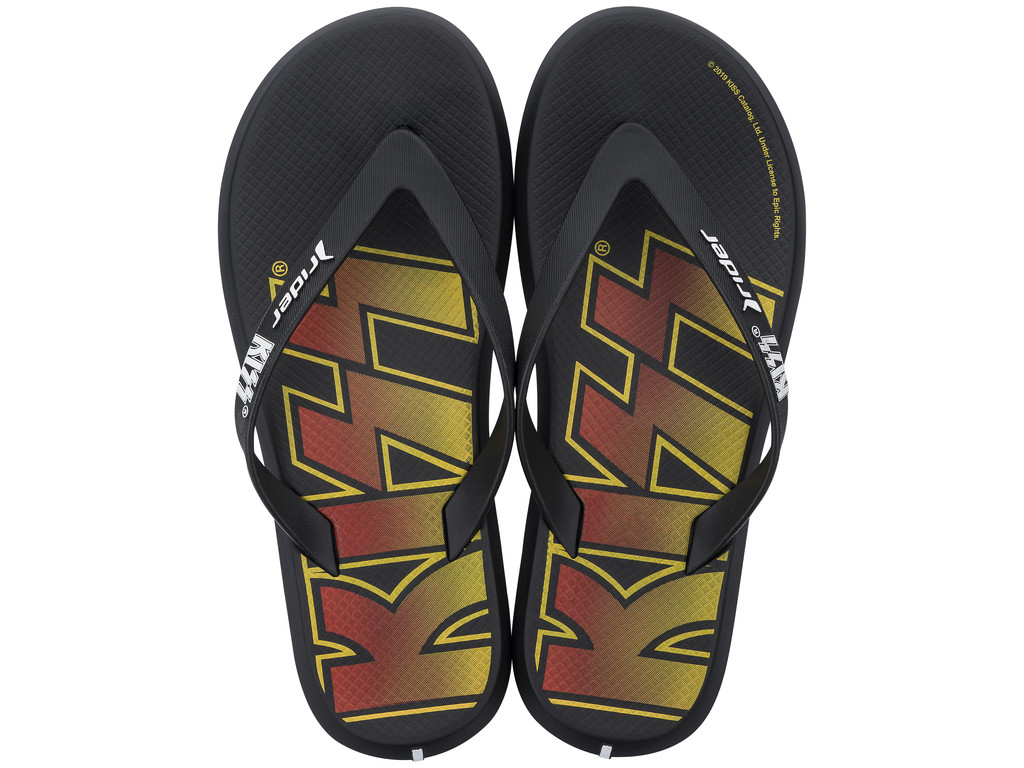 Мъжки джапанки RIDER 82808 черни/жълти Мъжки джапанки RIDER 82808 черни/жълти