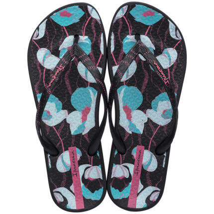 Дамски анатомични джапанки Ipanema черни