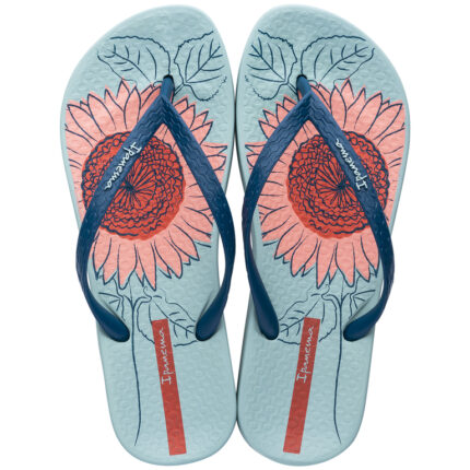 Дамски анатомични джапанки Ipanema сини