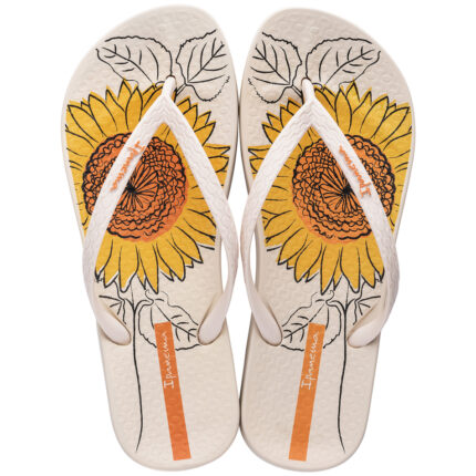 Дамски анатомични джапанки Ipanema бежови