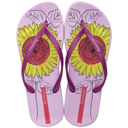 Дамски анатомични джапанки Ipanema лилави