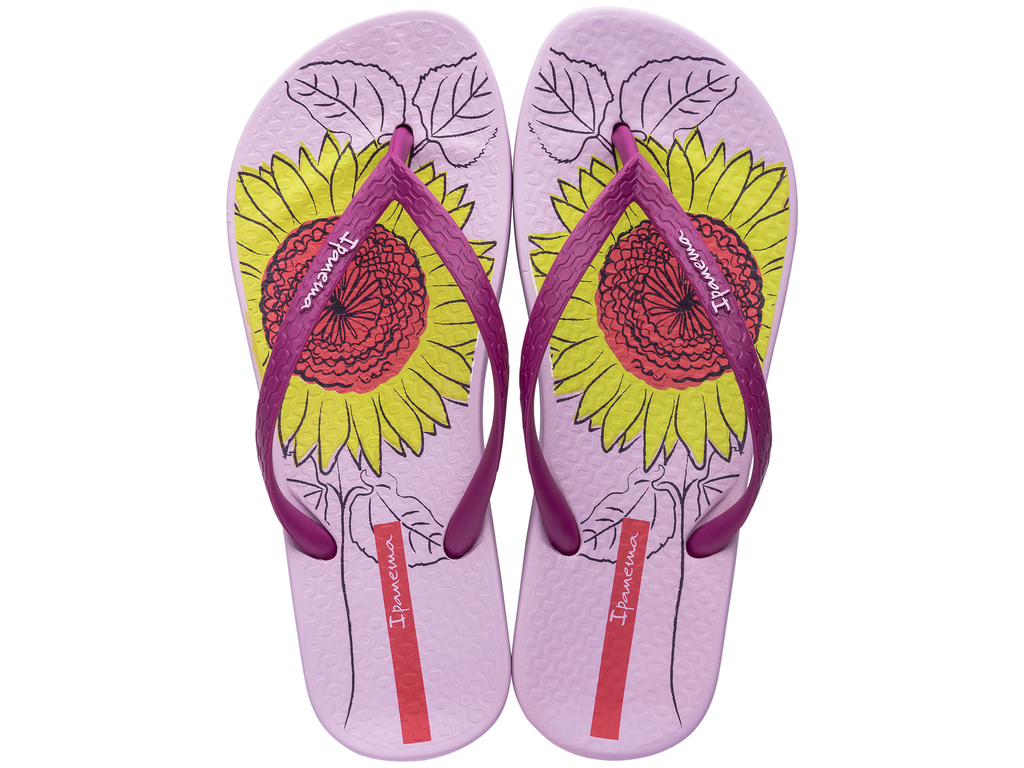 Дамски анатомични джапанки Ipanema лилави