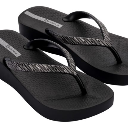 Дамски анатомични джапанки Ipanema черни