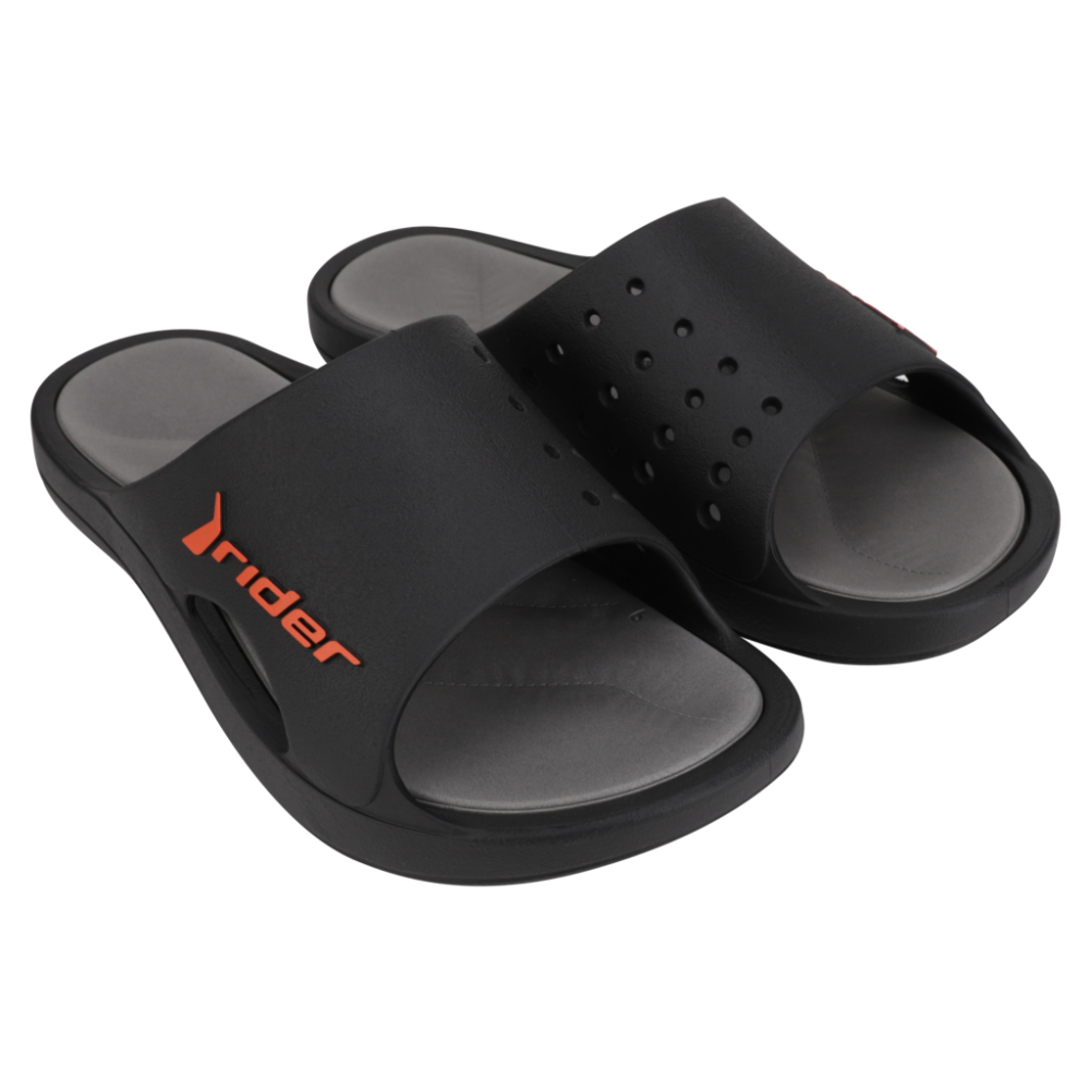 Мъжки анатомични чехли Rider BAY X AD черни/сини Мъжки анатомични чехли Rider BAY X AD черни/сини