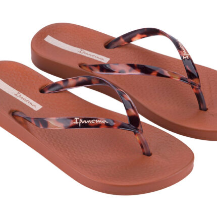 Дамски джапанки Ipanema 83475 кафяви
