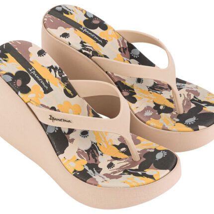 Дамски чехли на платформа Ipanema Lipstick 83521 бежови