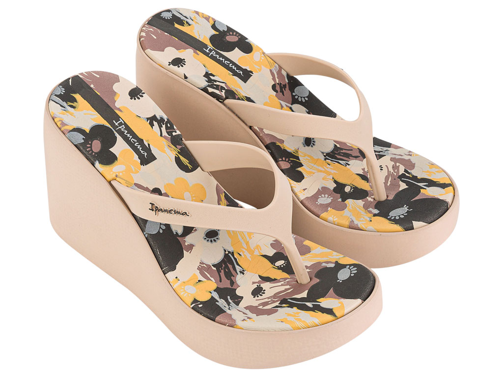 Дамски чехли на платформа Ipanema Lipstick 83521 бежови Дамски чехли на платформа Ipanema Lipstick 83521 бежови