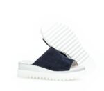 Дамски чехли на платформа Gabor сини