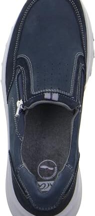 Мъжки обувки без връзки Ara естествена кожа сини