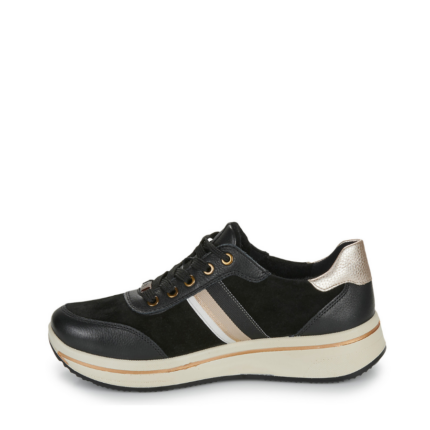 Дамски обувки Ara естествена кожа ширина H черни