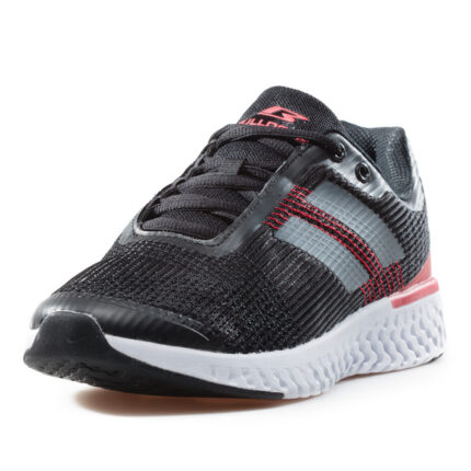 Юношески маратонки Bulldozer черни/ червени