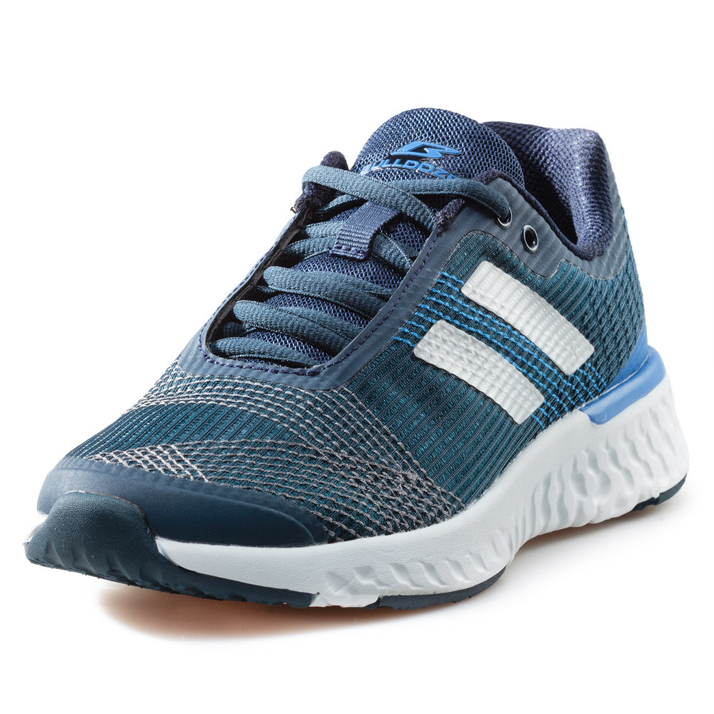 Юношески маратонки Bulldozer с връзки сини Series