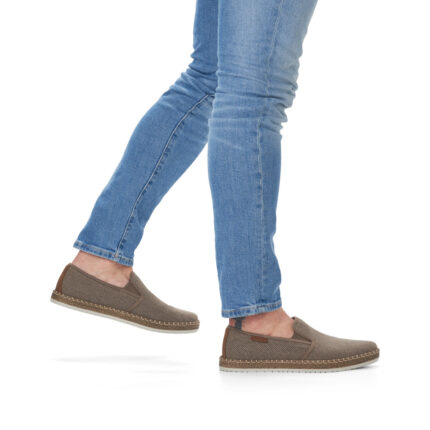 Мъжки мокасини  Rieker Antistress  B5265-14  каки