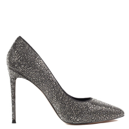 Дамски елегантни обувки Yoncy® естествена кожа сребристи